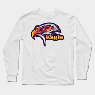 esport logo Eagle design Long Sleeve T-Shirt